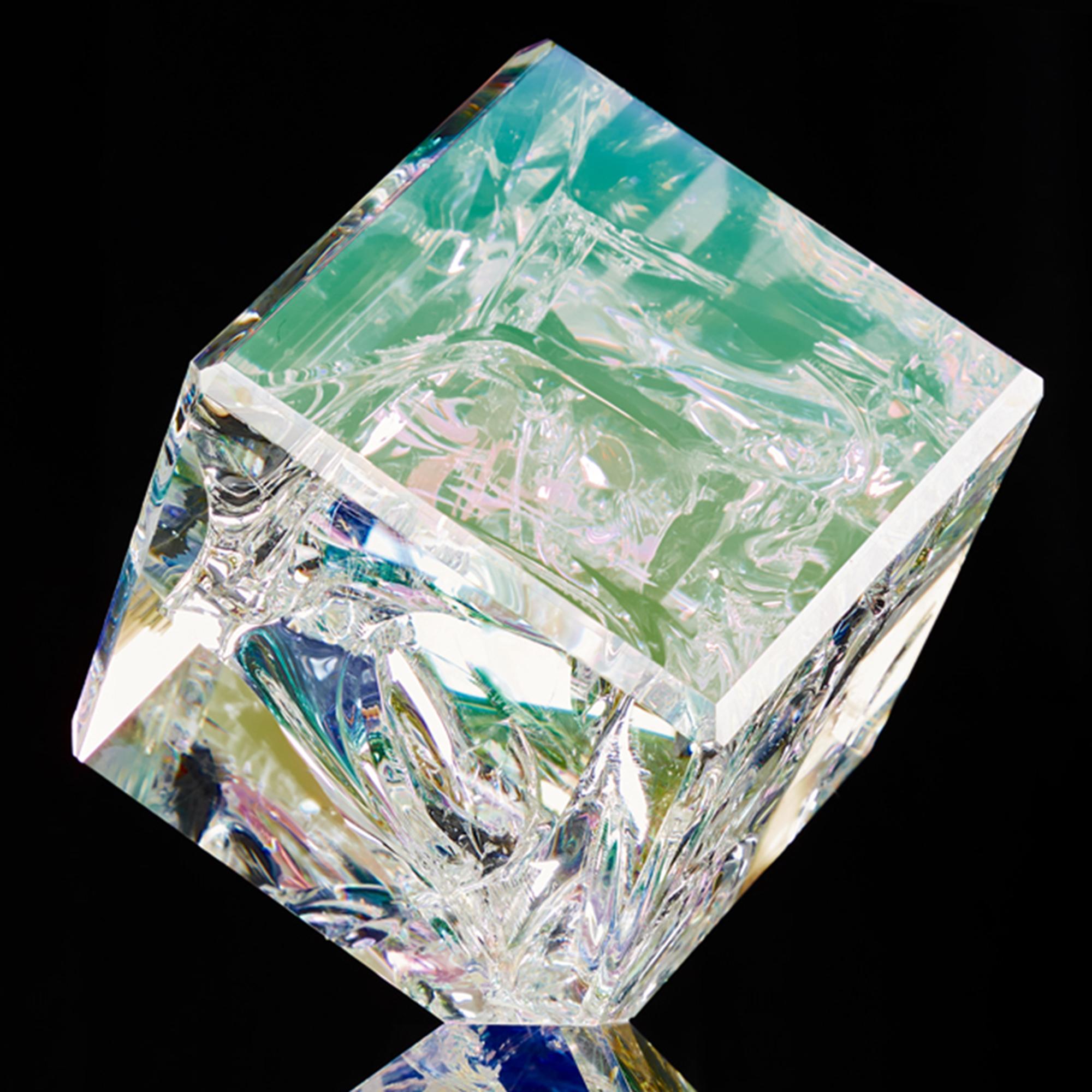 Escultura Dicroica Óptica, Cristal, Escultura Dicroica Óptica, Cristal, Escultura Dicroica Óptica, Cristal, Escultura Dicroica Óptica, Cristal, Escultura Dicroica Óptica - Sculpture Contemporáneo de Tom Marosz
