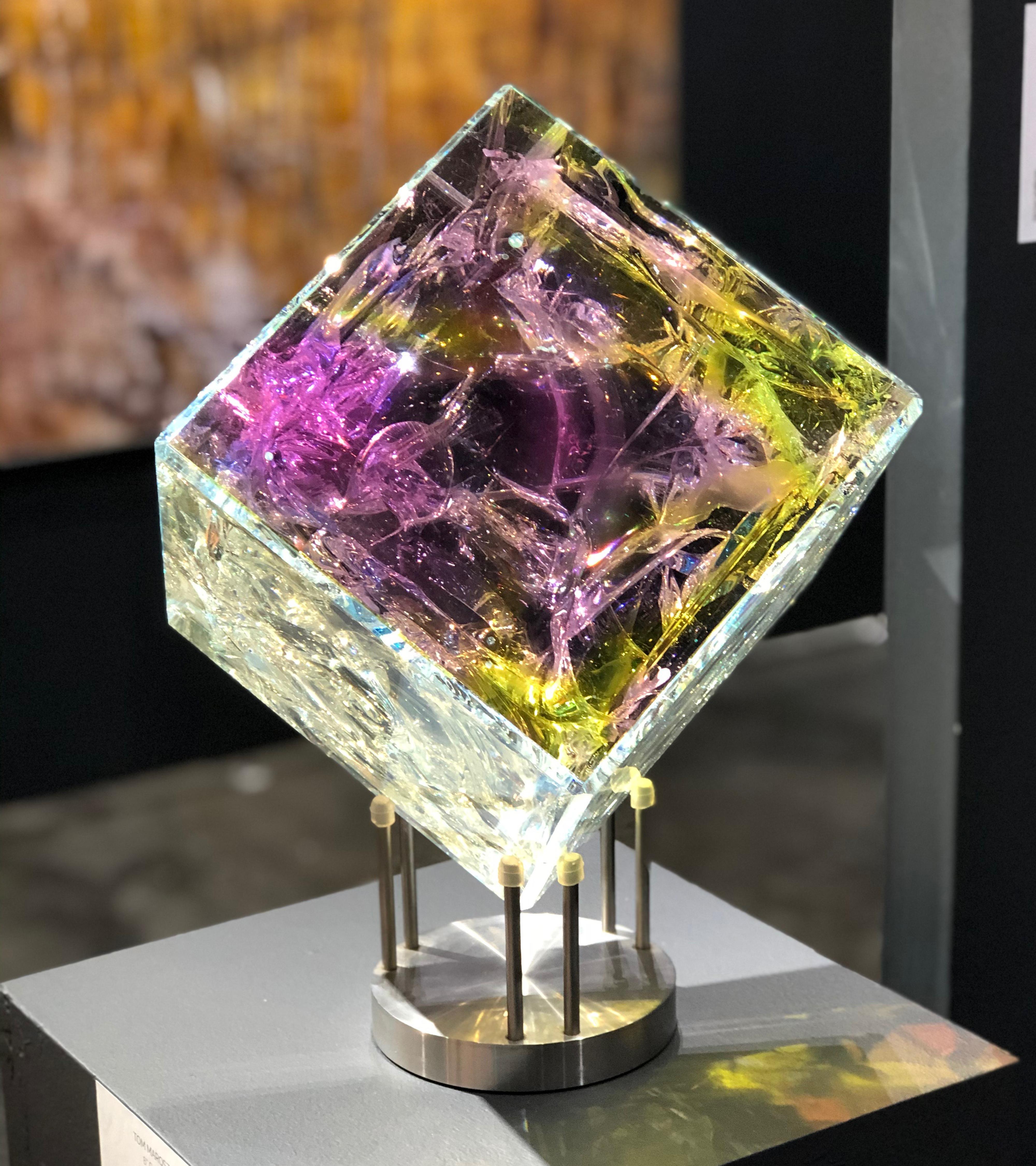 crystal glass artwork