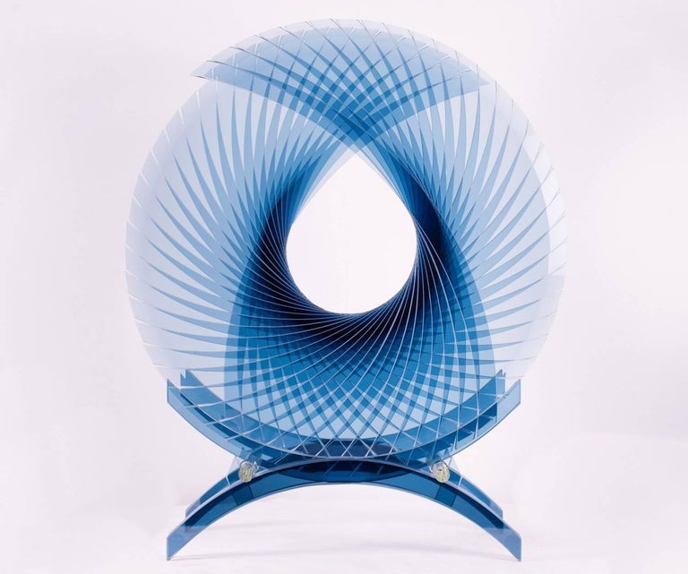 Tom Marosz Tear For Henry Pacifica Abstract Glass Sculpture For