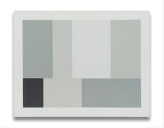 Small Grey Test Pattern 2 (Abstract Painting)