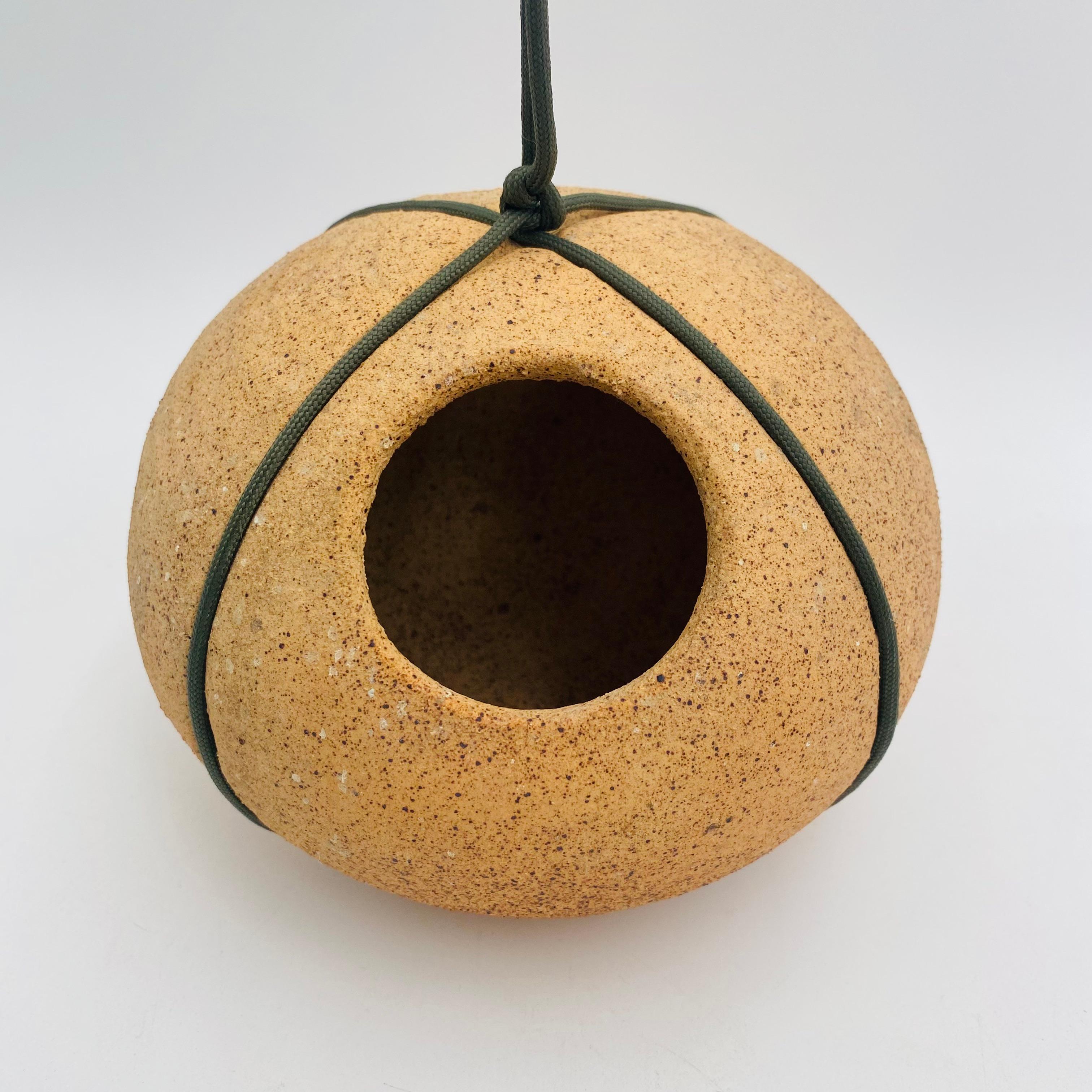 Mid-Century Modern Tom McMillin Stoneware Birdhouse Mid Century Modern California Studio Pottery