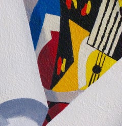 GUITAR PLAYER, Painting, Acrylic on Canvas