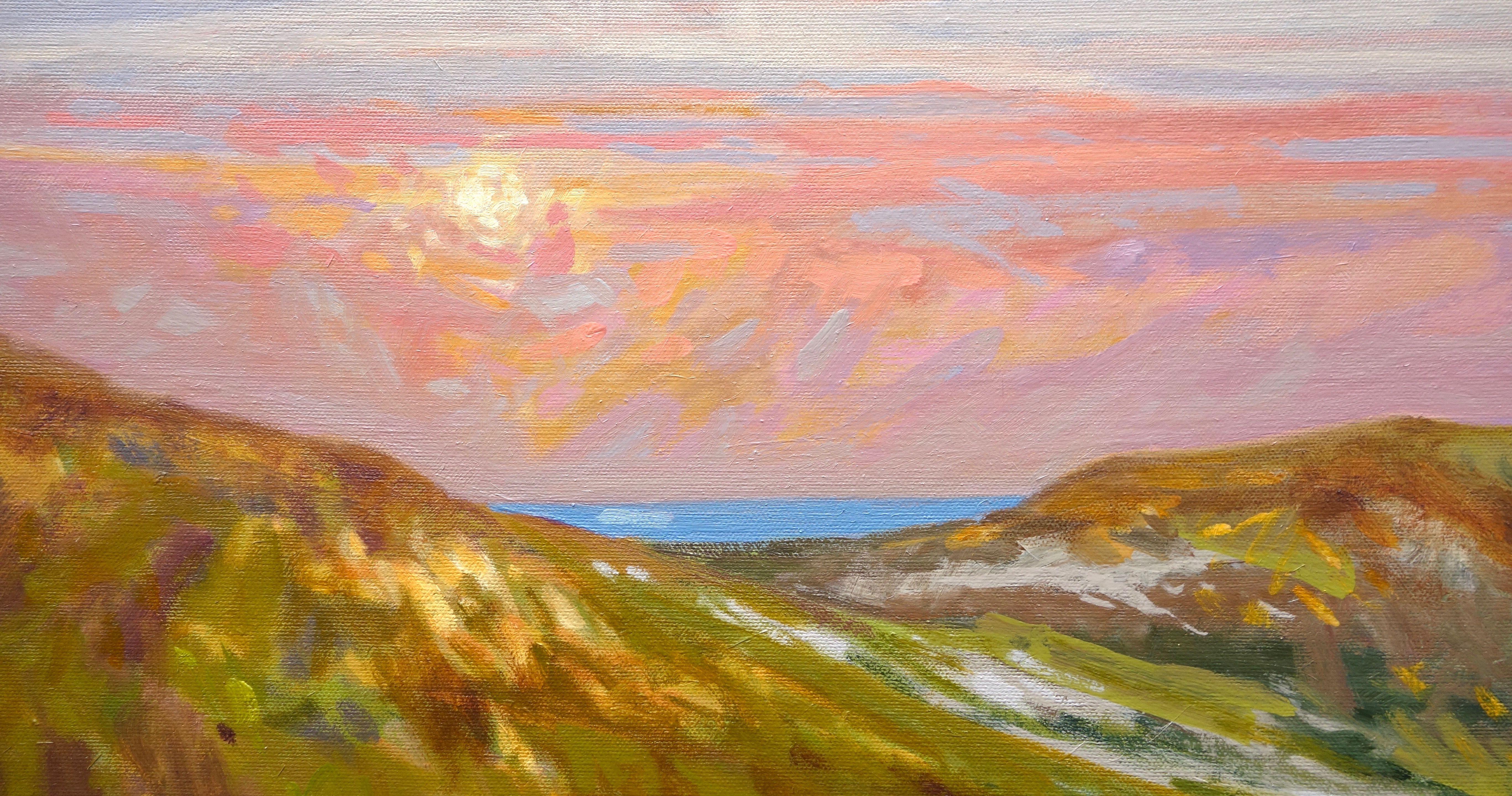 Radiant Dunes, Painting, Oil on Canvas 1