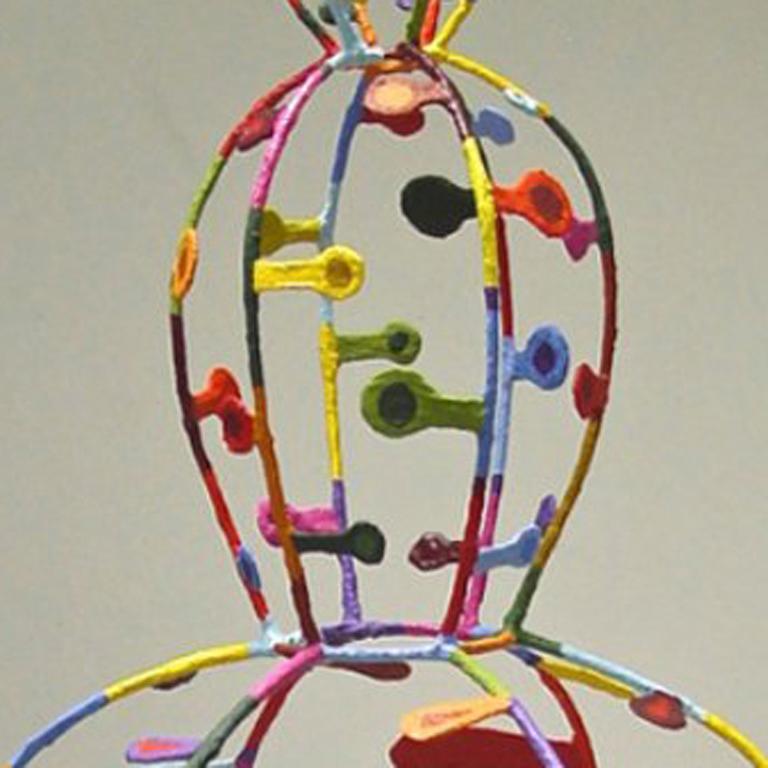 Mujer III - Sculpture Abstracto de Tom Nussbaum