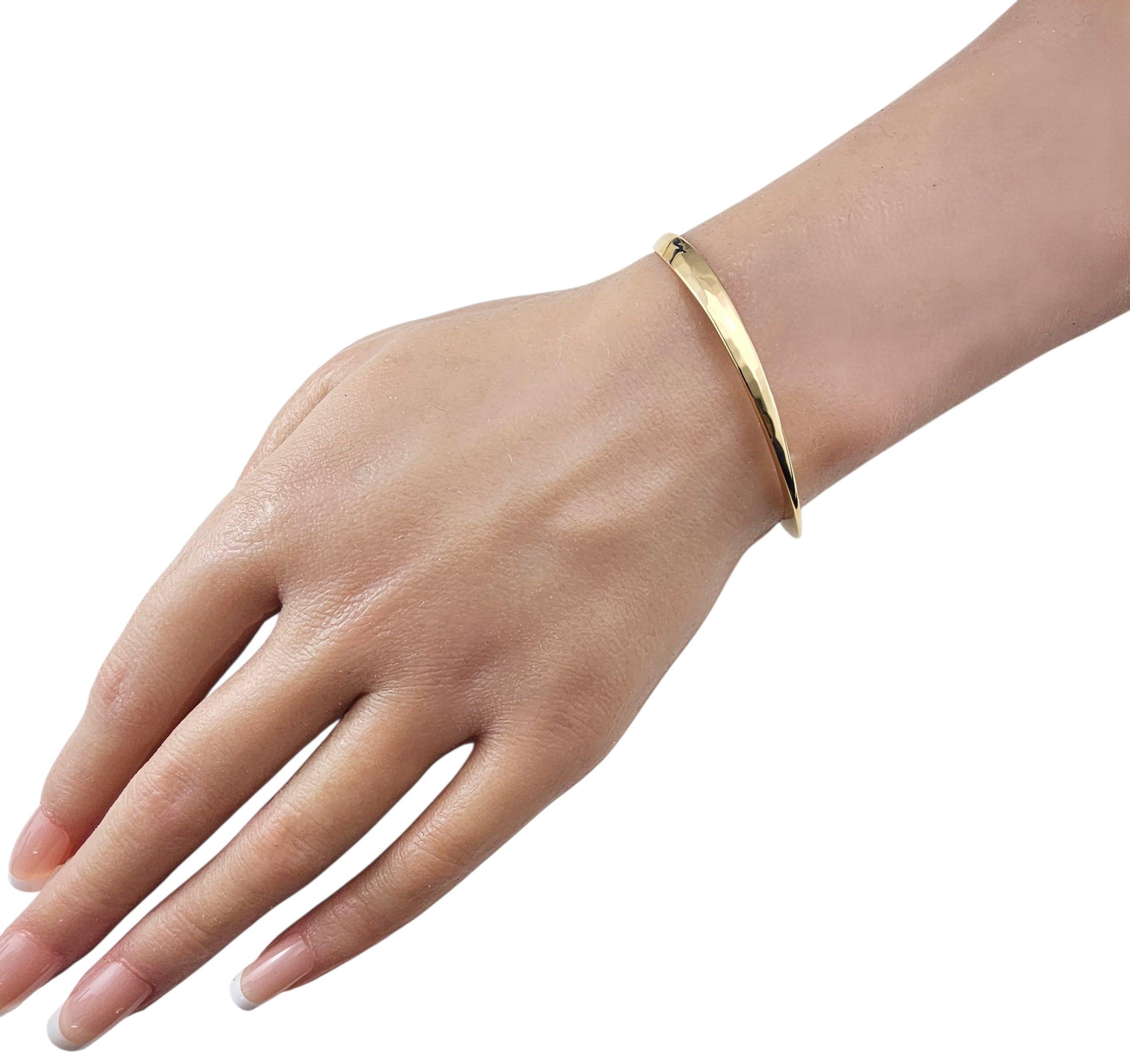 Bracelet manchette en or jaune 14K de Tom Odel #23716 en vente 2