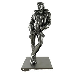 Tom of Finland Bookend ‘Durk’ by TASCHEN, Painted Cast Resin