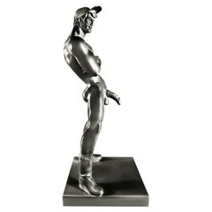 Sujetalibros «Pekka Piekäinen» de Tom of Finland, de Duffy London, de resina moldeada pintada