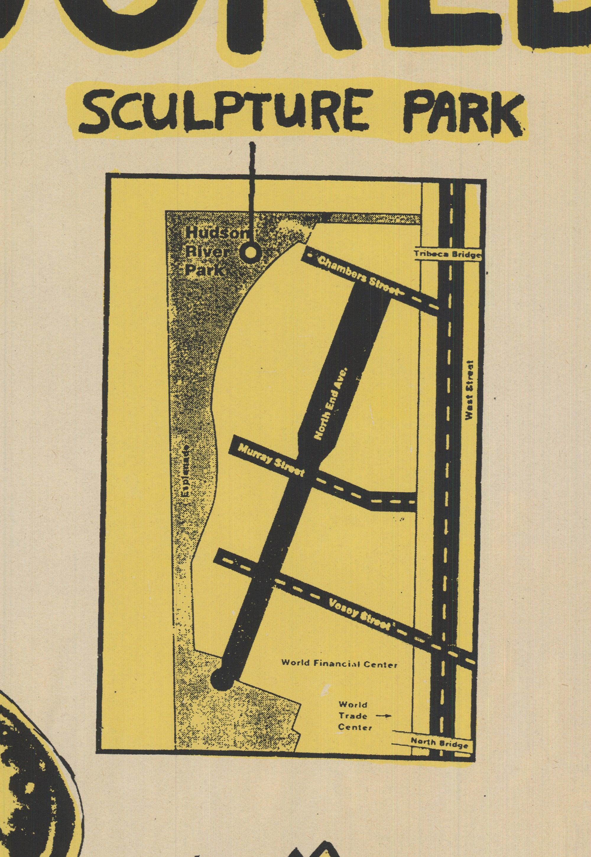 Tom Otterness 'The Real World' 1992- Serigraph 1