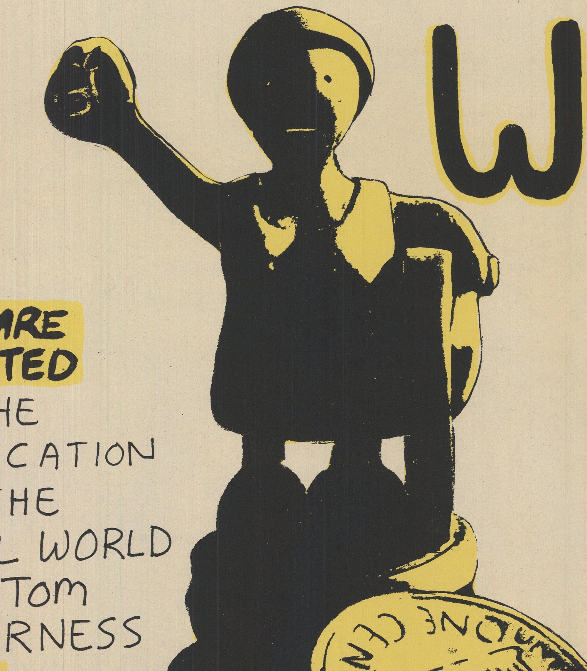 Tom Otterness 'The Real World' 1992- Serigraph 2
