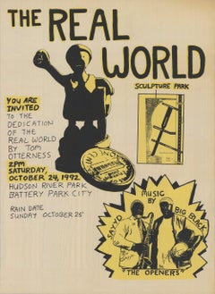 Tom Otterness „Die wahre Welt“ 1992- Serigrafie