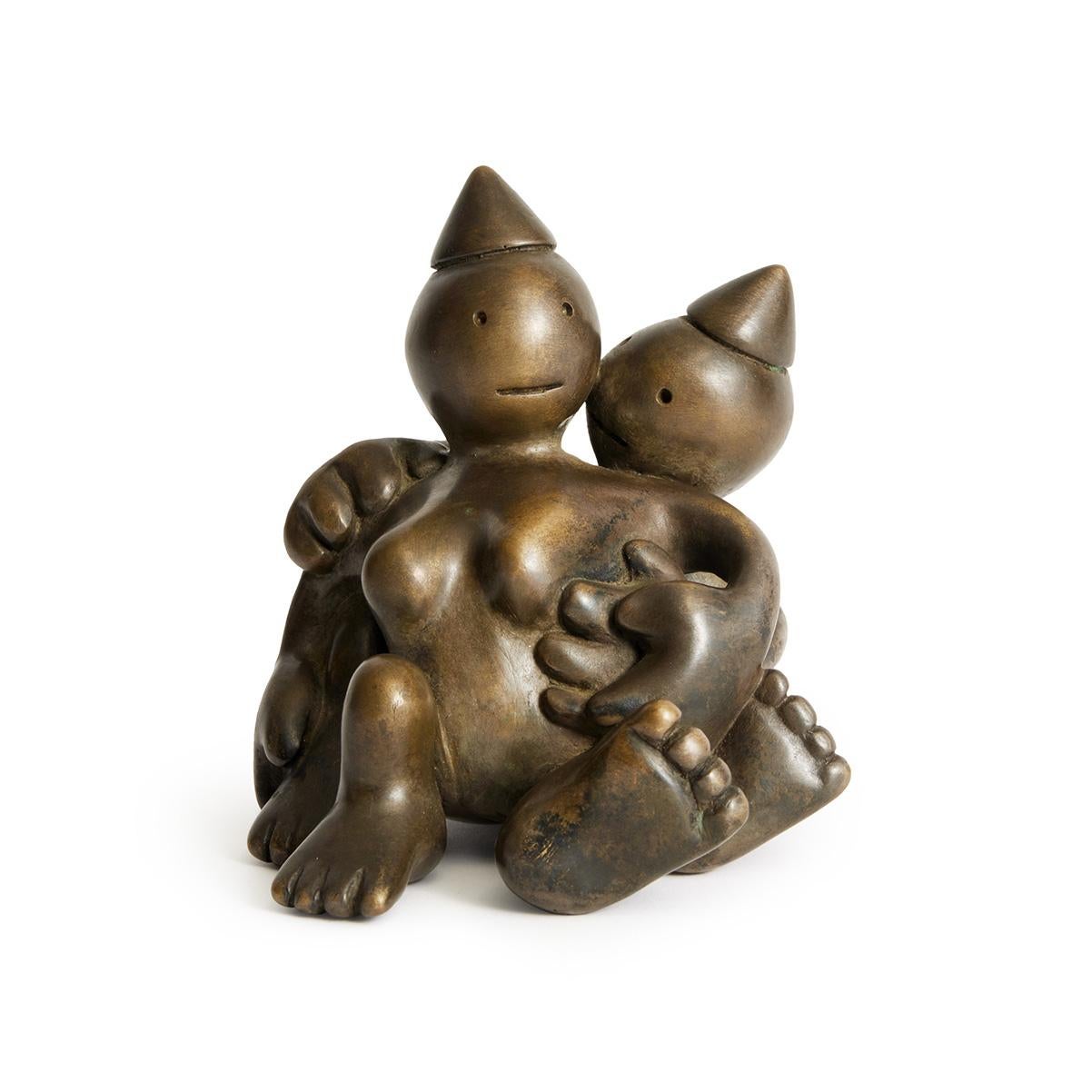Tom Otterness Figurative Sculpture - Lovers