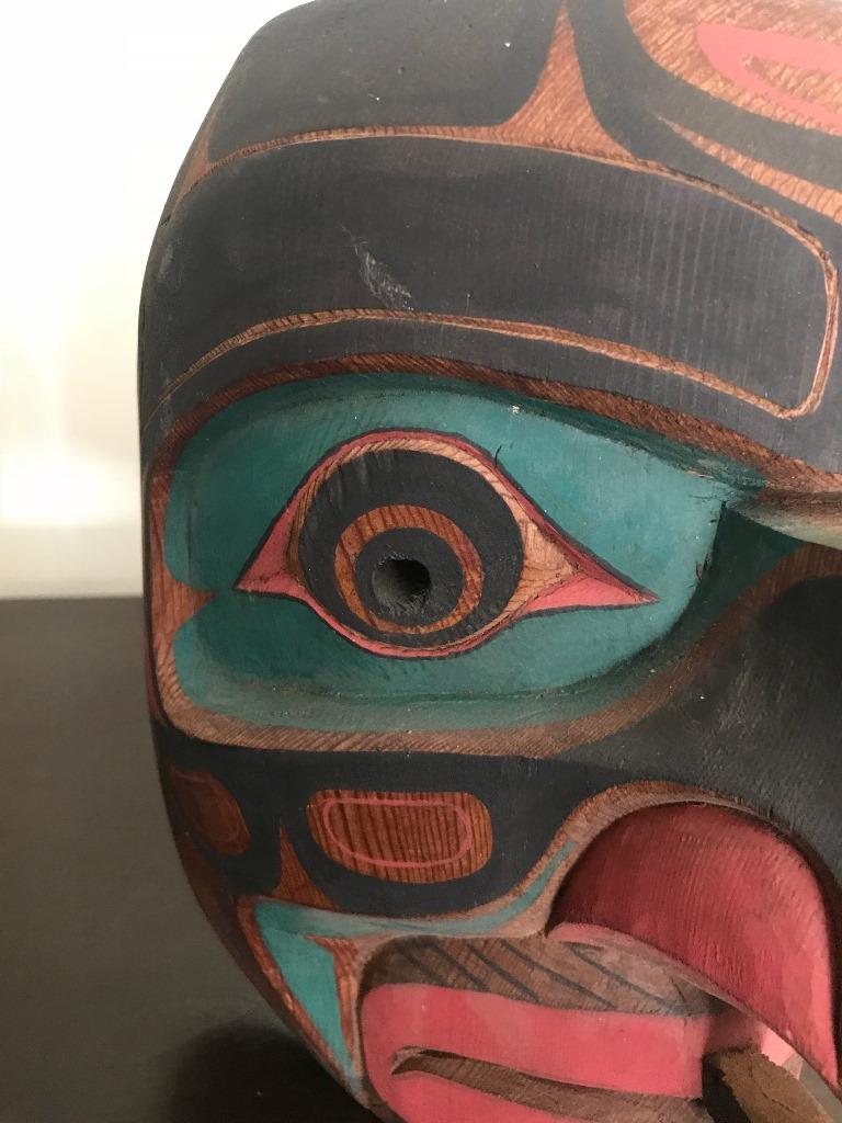 pacific northwest native american moon mask