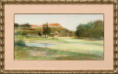 "1940 - Number Nine" Original Mixed Media on Board by Tom Perkinson, Framed