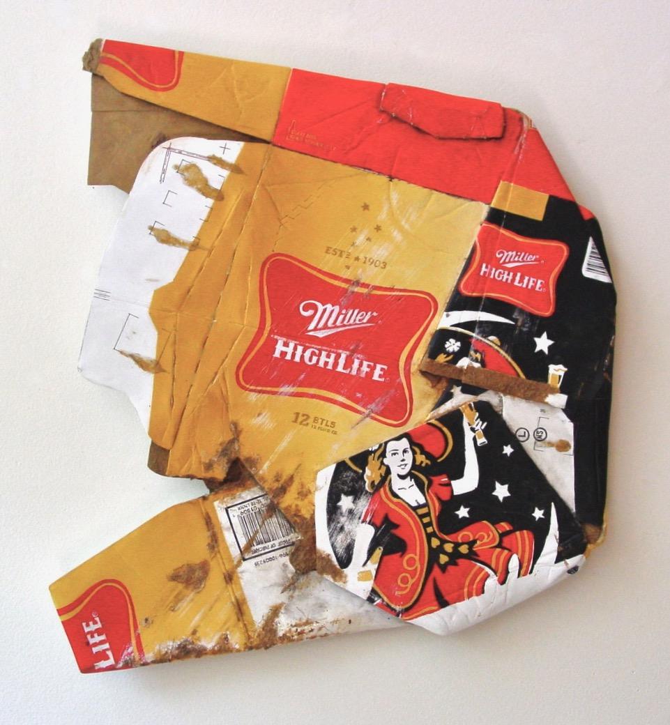 A. Miller High Life - Mixed Media Art di Tom Pfannerstill