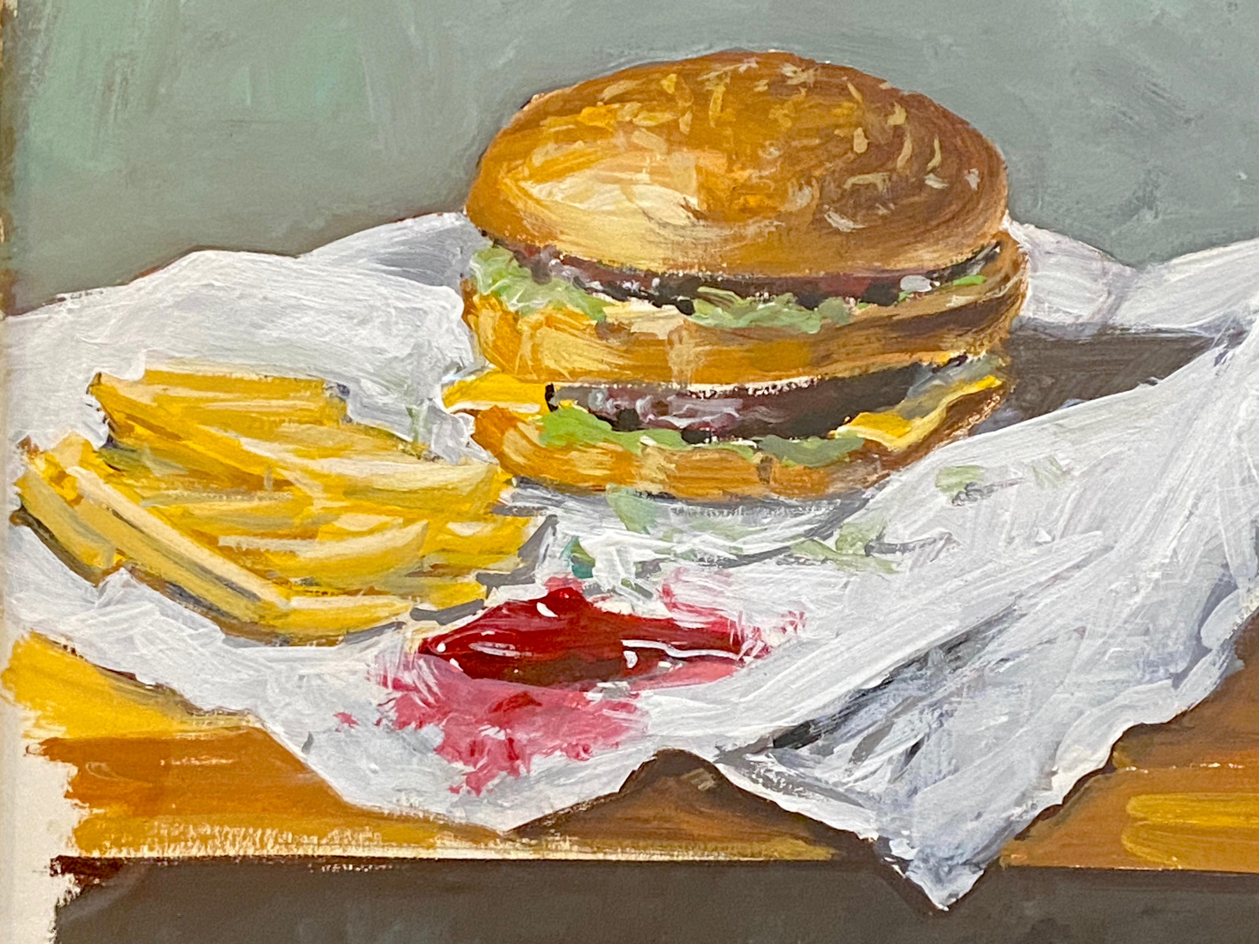 Big Mac - Painting by Tom Pfannerstill