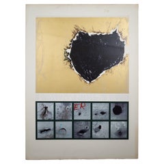 Tom Phillips, 11 elementos de violencia, Serigrafía, Edición 17/50, Firmado