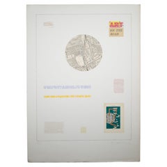 Tom Phillips, Arte en la carretera, Serigrafía, Edición limitada 33/50, Firmada, 1976