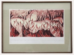 Tom Phillips RA (1937-2022)  - Contemporary Silkscreen, Brunhilde Siegfried