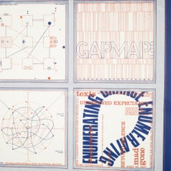 Tom Phillips, Sei pezzi Opus X, serigrafia, edizione limitata, firmata, 1968