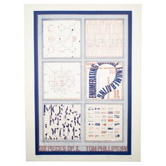 Tom Phillips, Sei pezzi Opus X, serigrafia, edizione limitata, firmata, 1968