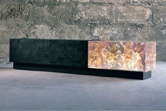 Counterpart II by Tom Price - large sculpture and bench, 7.2ft wide
