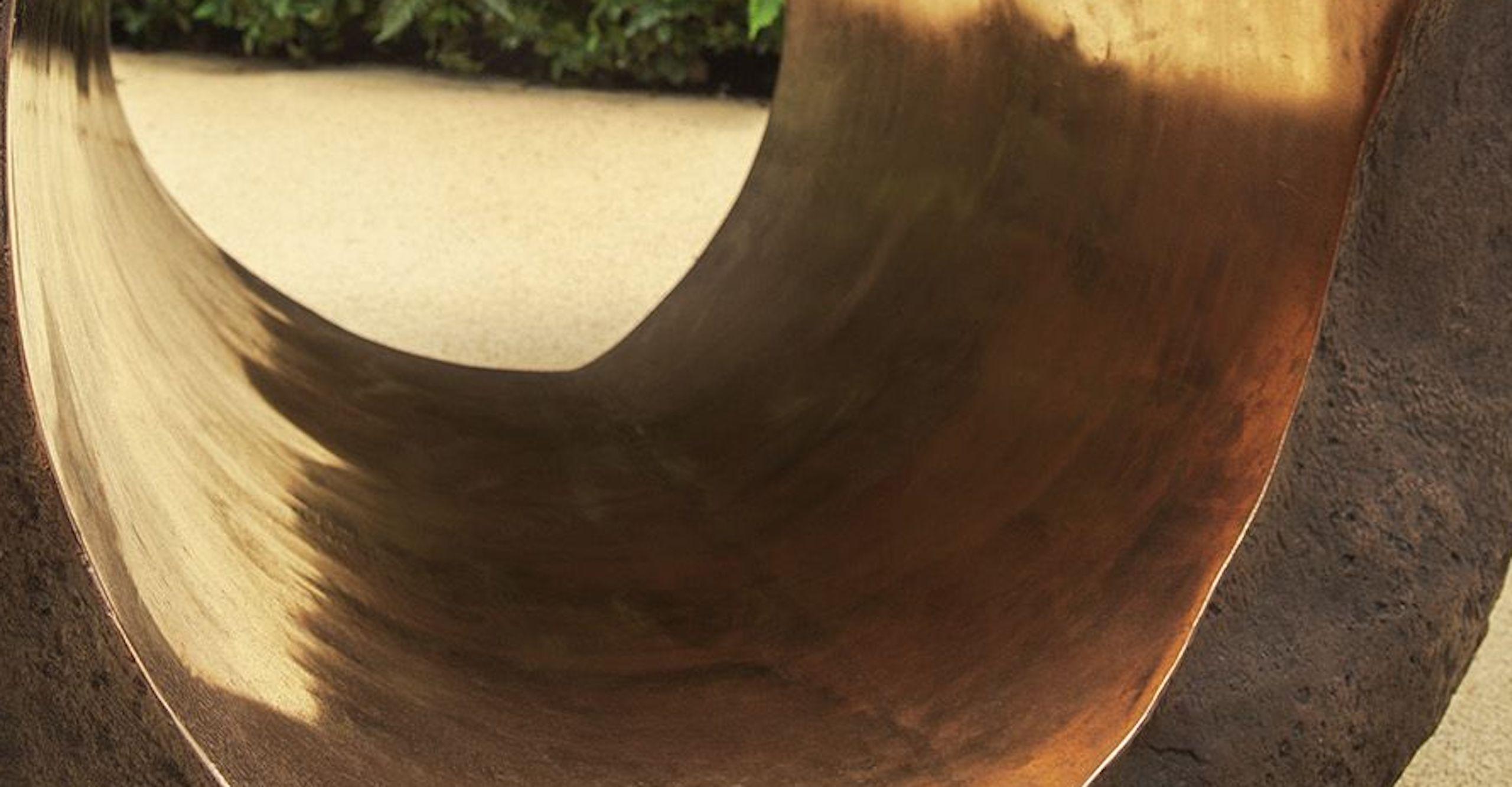 Boulder #3 – The Tunnel is a bronze sculpture by contemporary artist Tom Price, dimensions are 90 × 150 × 140 cm (35.4 × 59.1 × 55.1 in). 
This artwork is available on commission. It will be created on the same basis as shown in the images and under