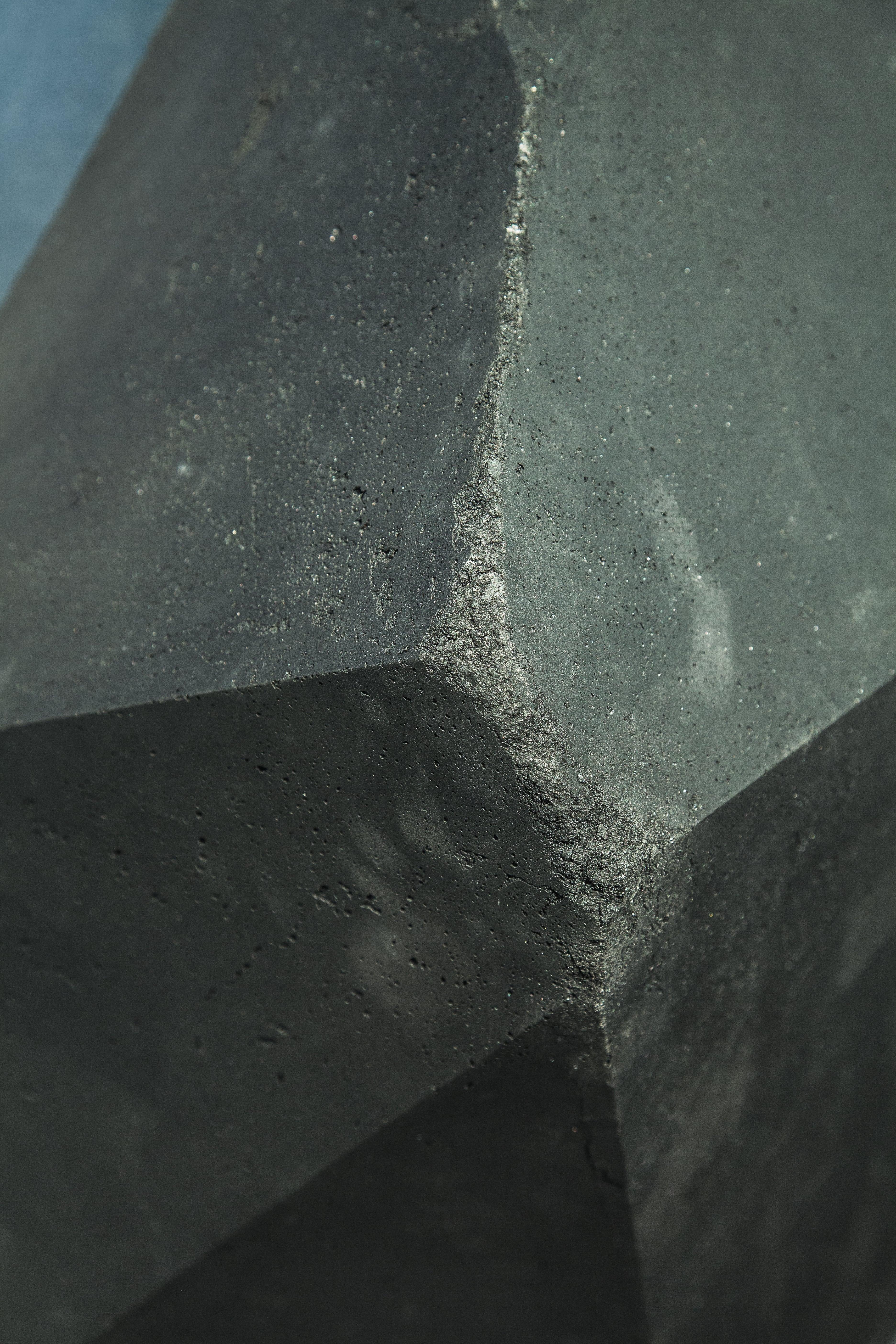 Carbon Void Aluminium by Tom Price - Abstract geometric sculpture, grey For Sale 5