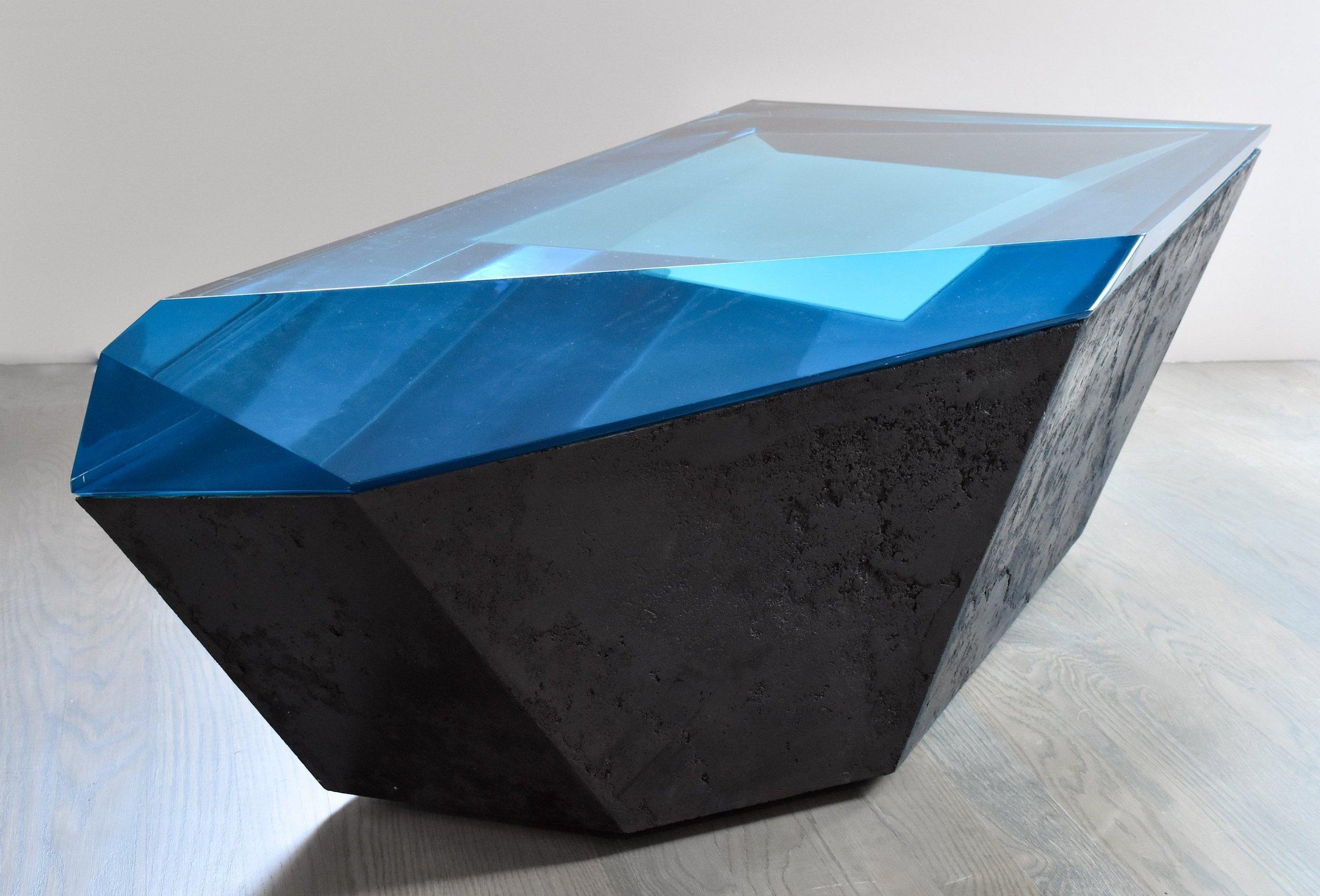 Carbon Void Jade by Tom Price - Abstract geometric sculpture, innovation, energy For Sale 2