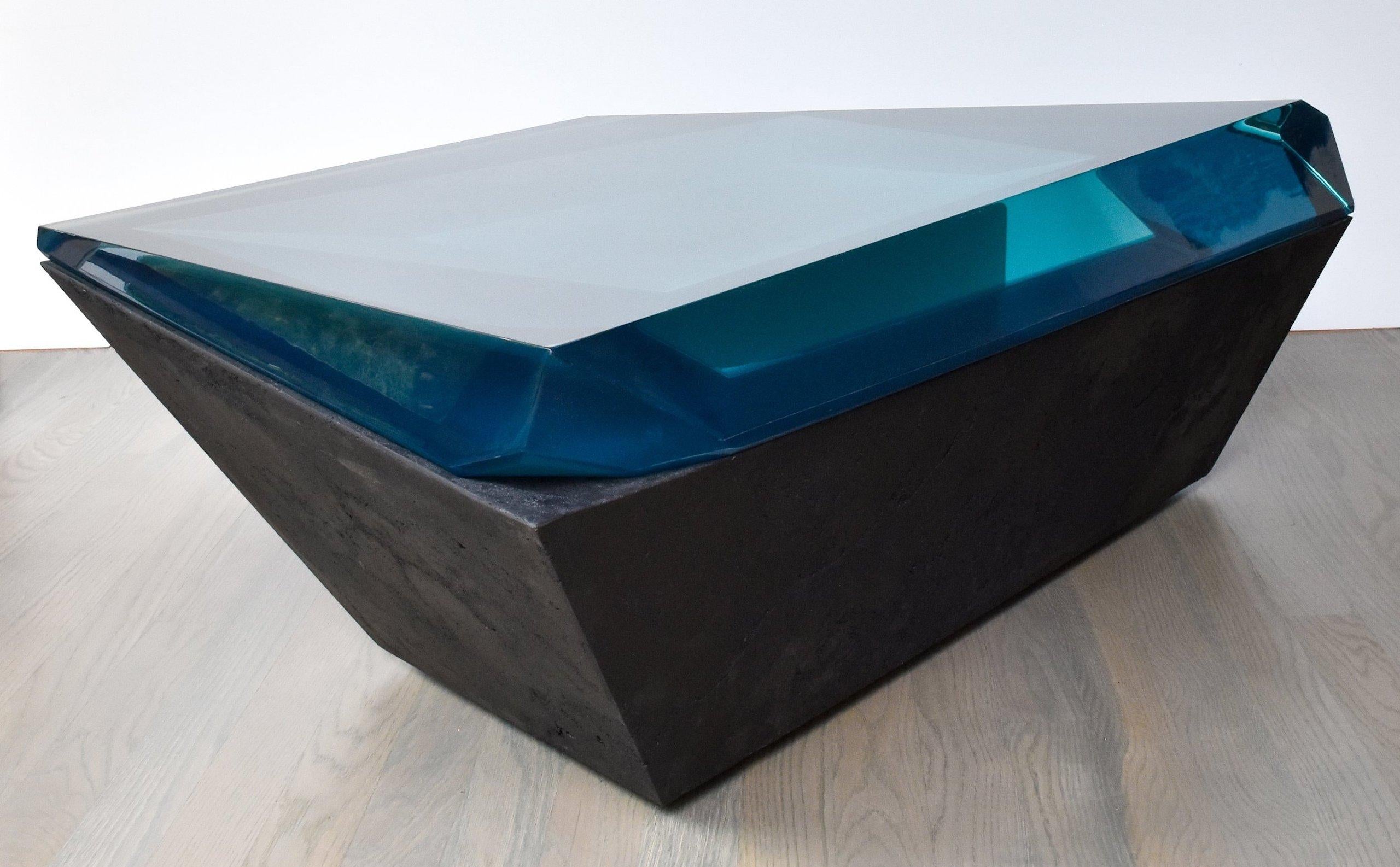 Carbon Void Jade by Tom Price - Abstract geometric sculpture, innovation, energy For Sale 3