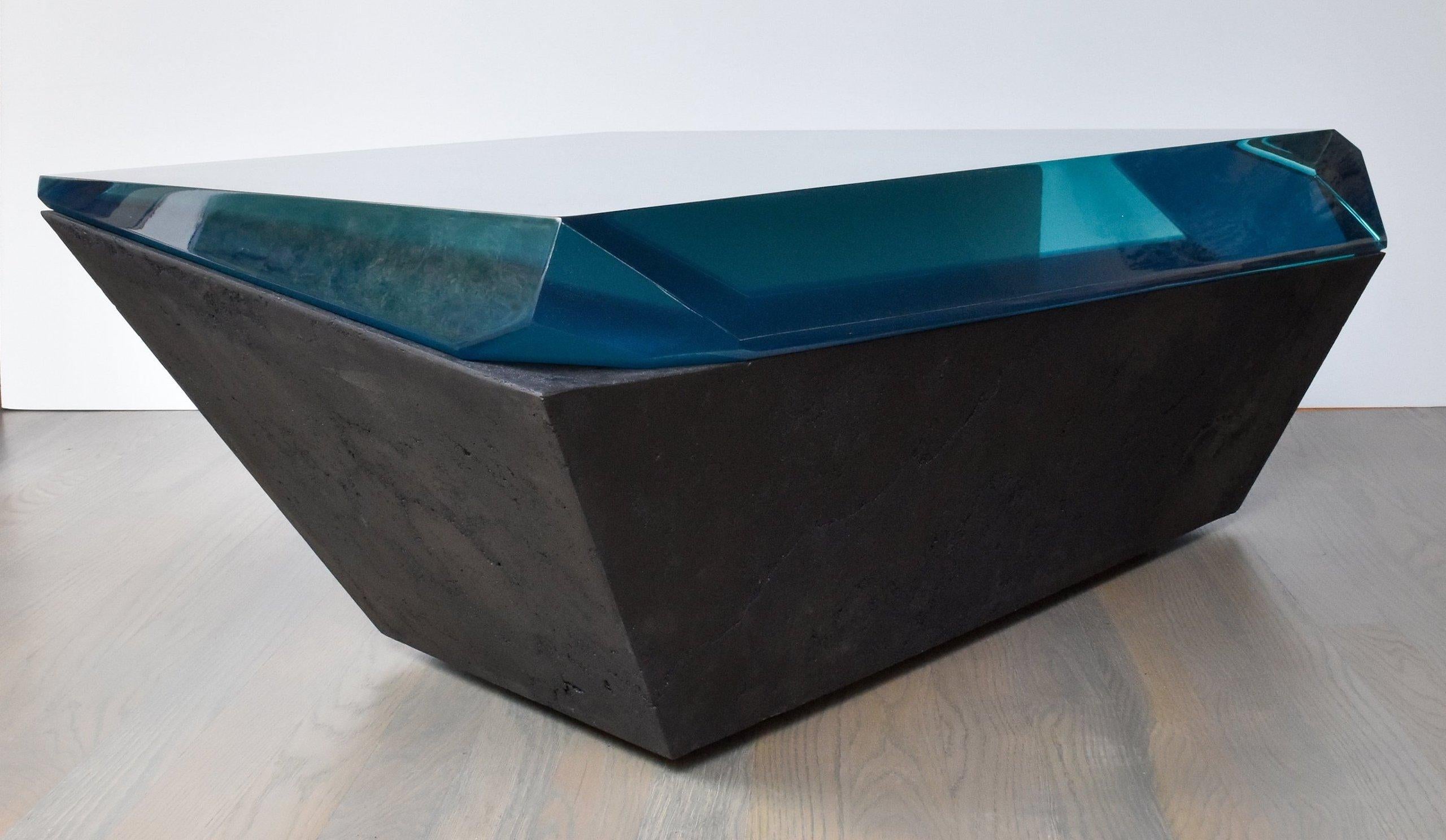 Carbon Void Jade by Tom Price - Abstract geometric sculpture, innovation, energy For Sale 4