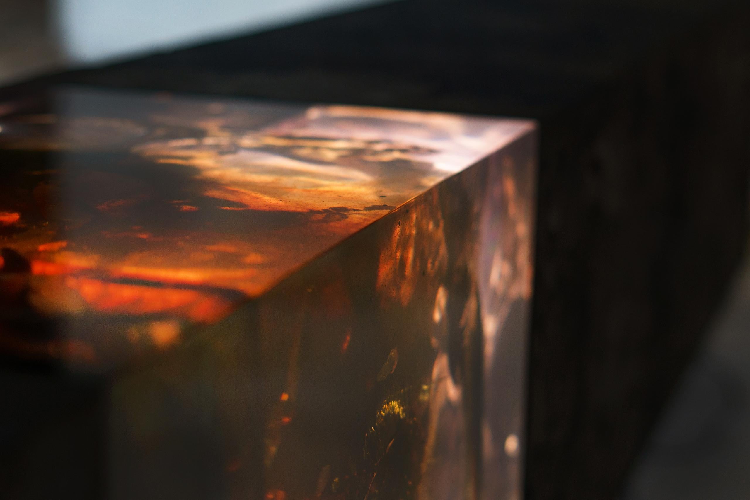 Counterpart (triptych) by Tom Price - Abstract sculpture, lighting, LED, bench For Sale 10