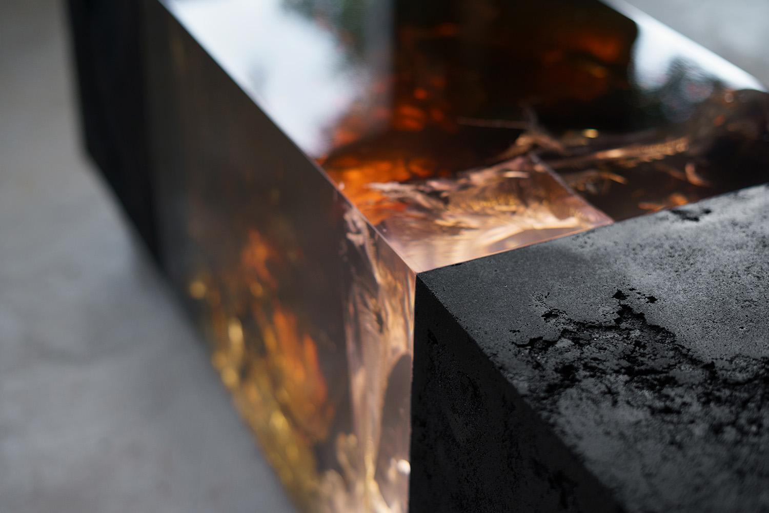 Counterpart (triptych) by Tom Price - Abstract sculpture, lighting, LED, bench For Sale 2
