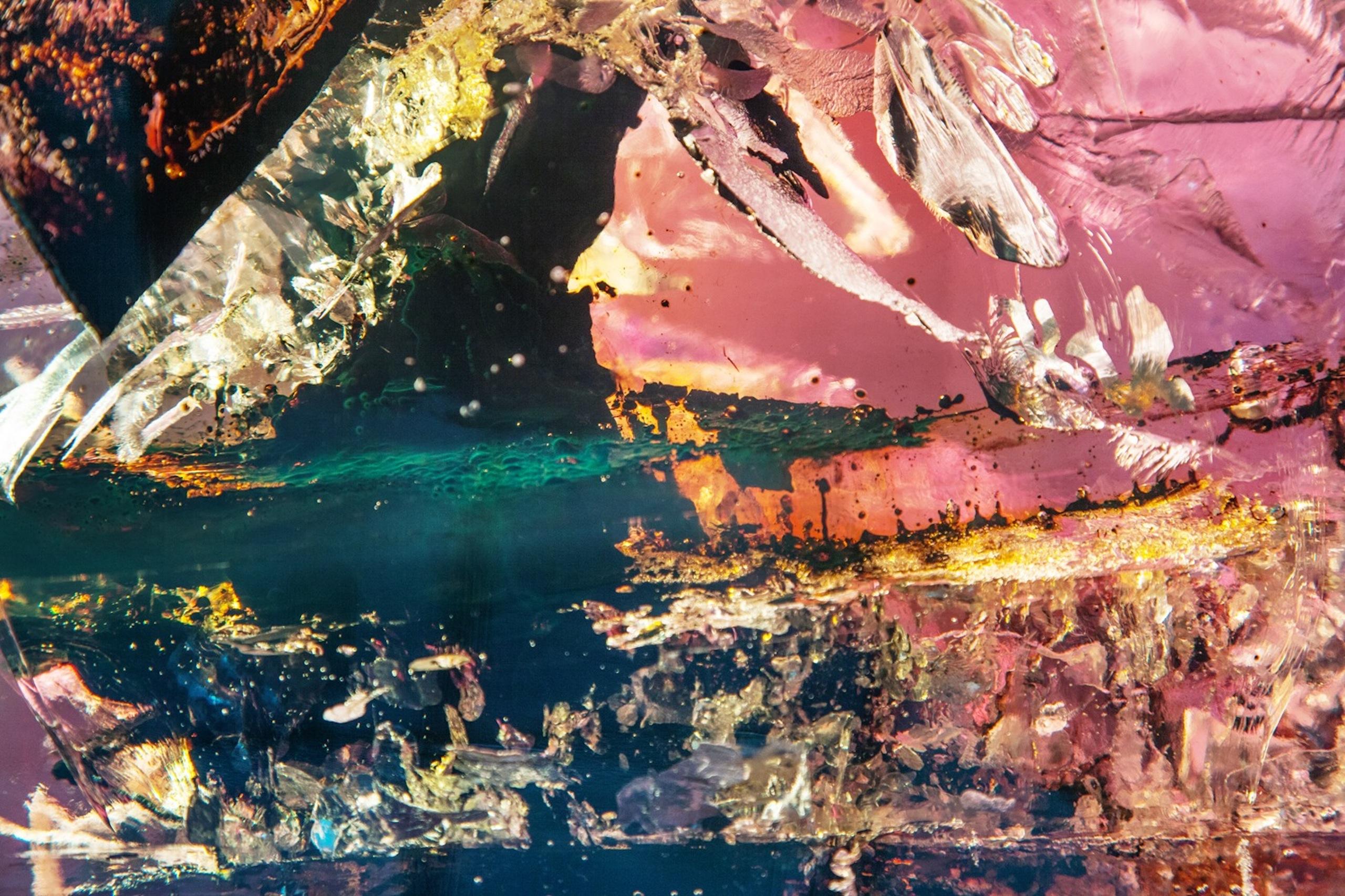 Synthesis 2 by Tom Price - Sculpture and lighting, LED, original, abstract, pink For Sale 5