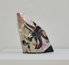 Síntesis F4 de Tom Price - Escultura abstracta de luz LED, original, experimento