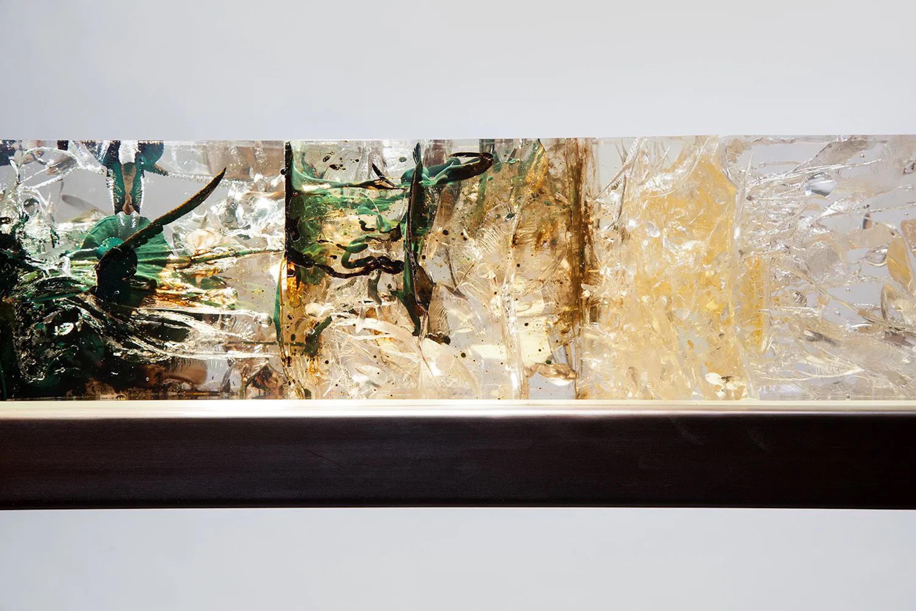 Synthesis L1 di Tom Price - Scultura astratta di luce LED, fulmini, originale in vendita 7