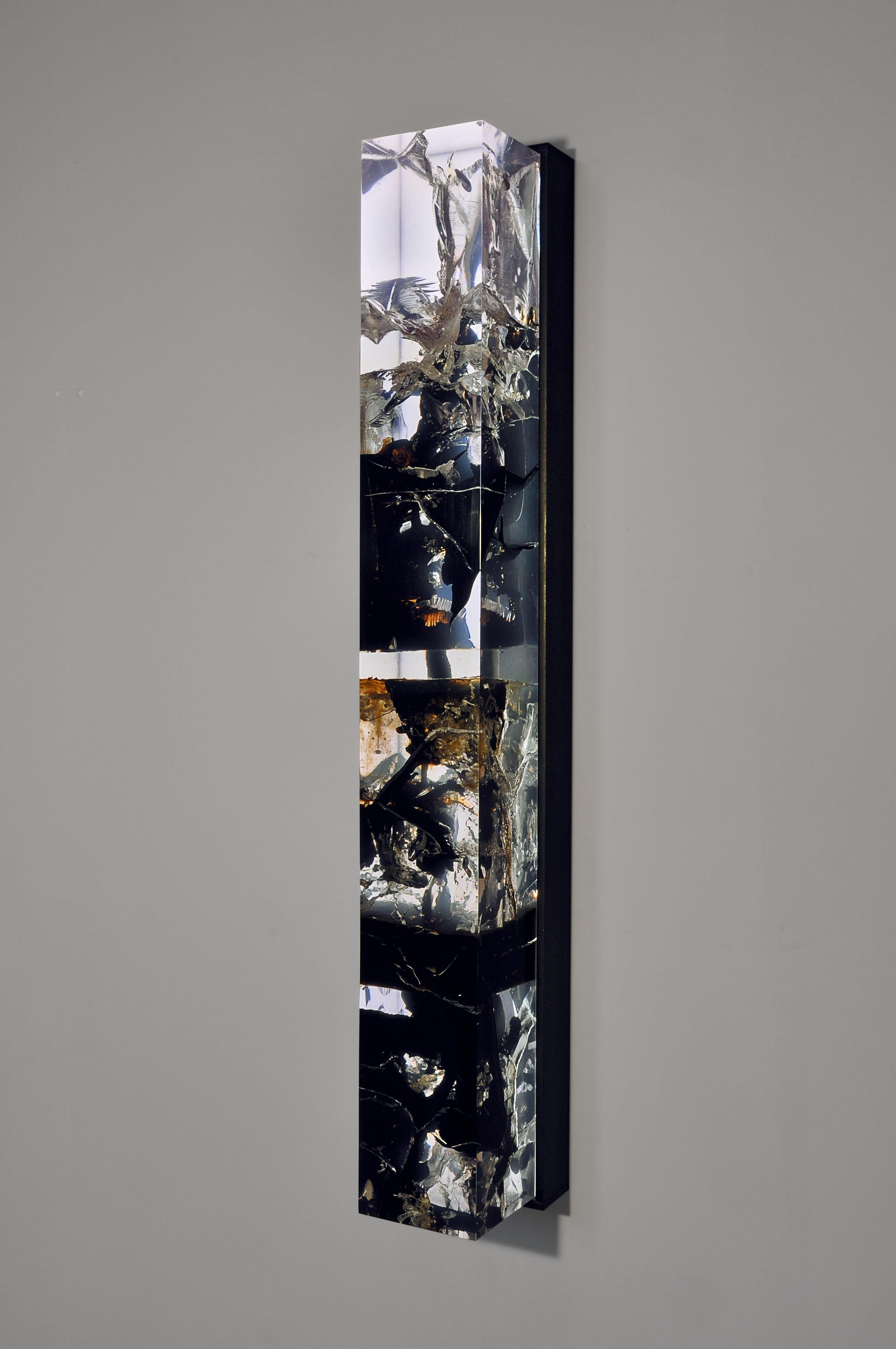 Synthesis L4 by Tom Price - Vertical wall sculpture, light art