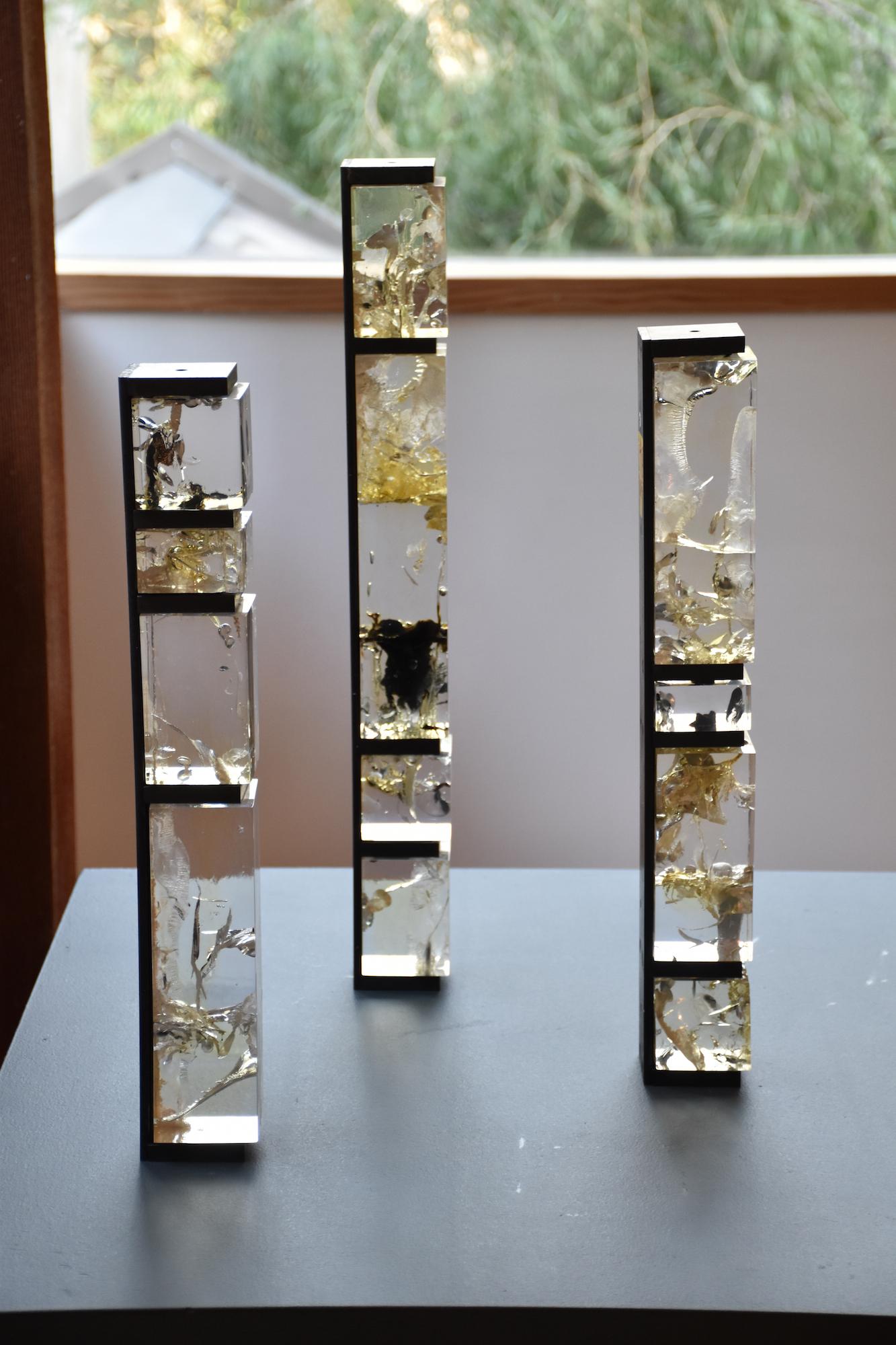 Synthesis Small 3 di Tom Price - Scultura da parete, originale, astratta, in resina in vendita 9