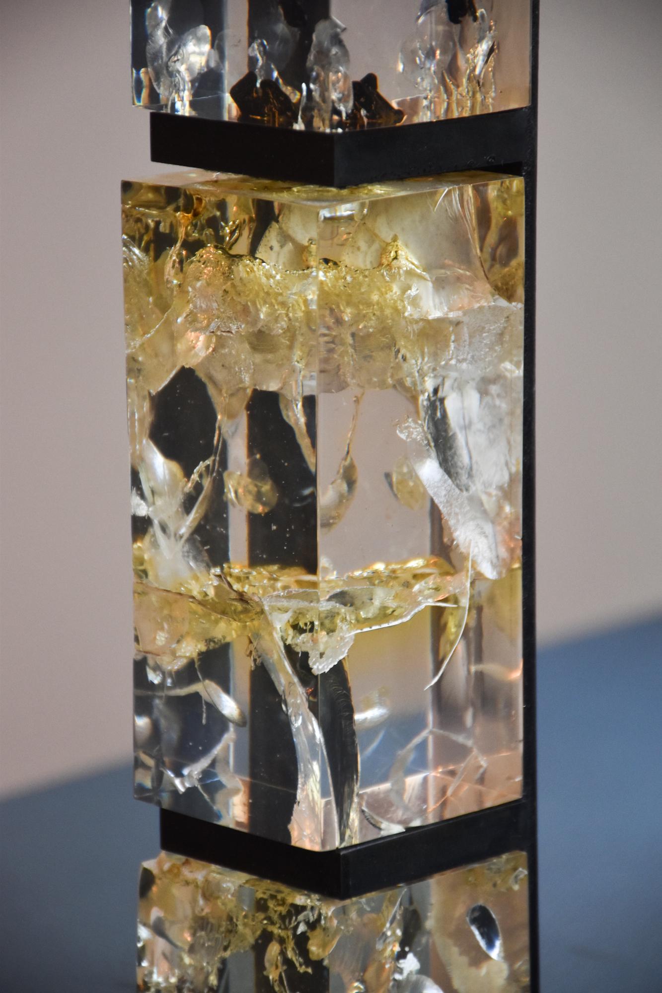Synthesis Small 3 di Tom Price - Scultura da parete, originale, astratta, in resina in vendita 3