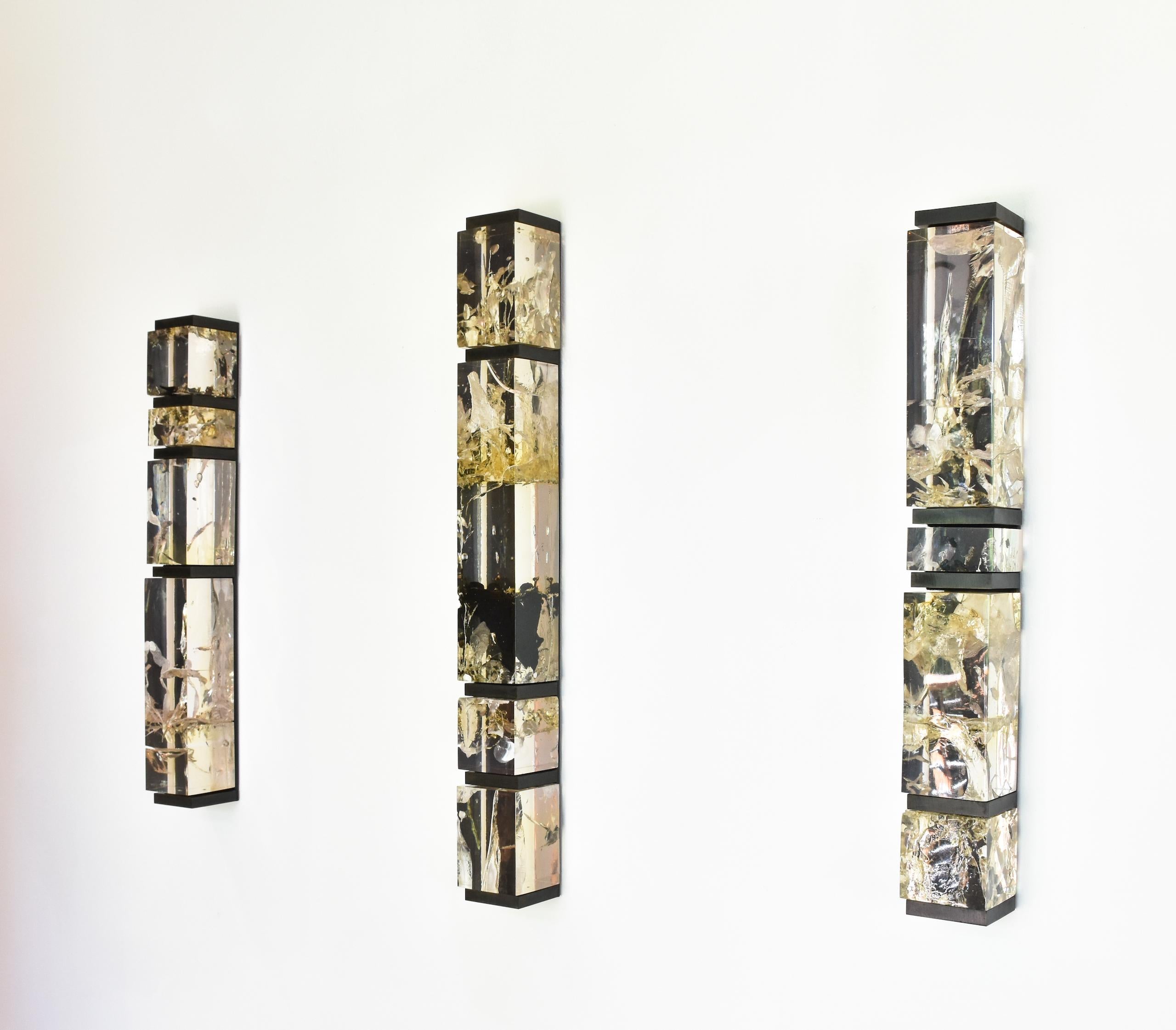 Synthesis Small 3 di Tom Price - Scultura da parete, originale, astratta, in resina in vendita 4