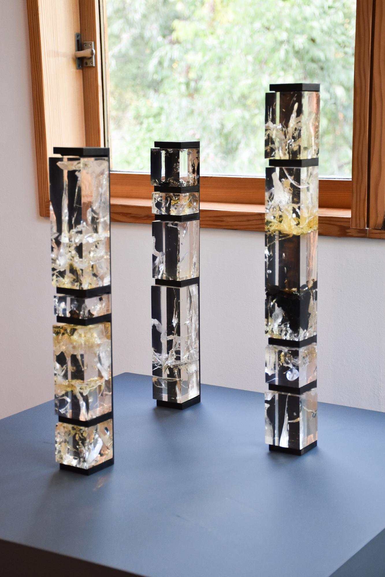 Synthesis Small 3 di Tom Price - Scultura da parete, originale, astratta, in resina in vendita 7