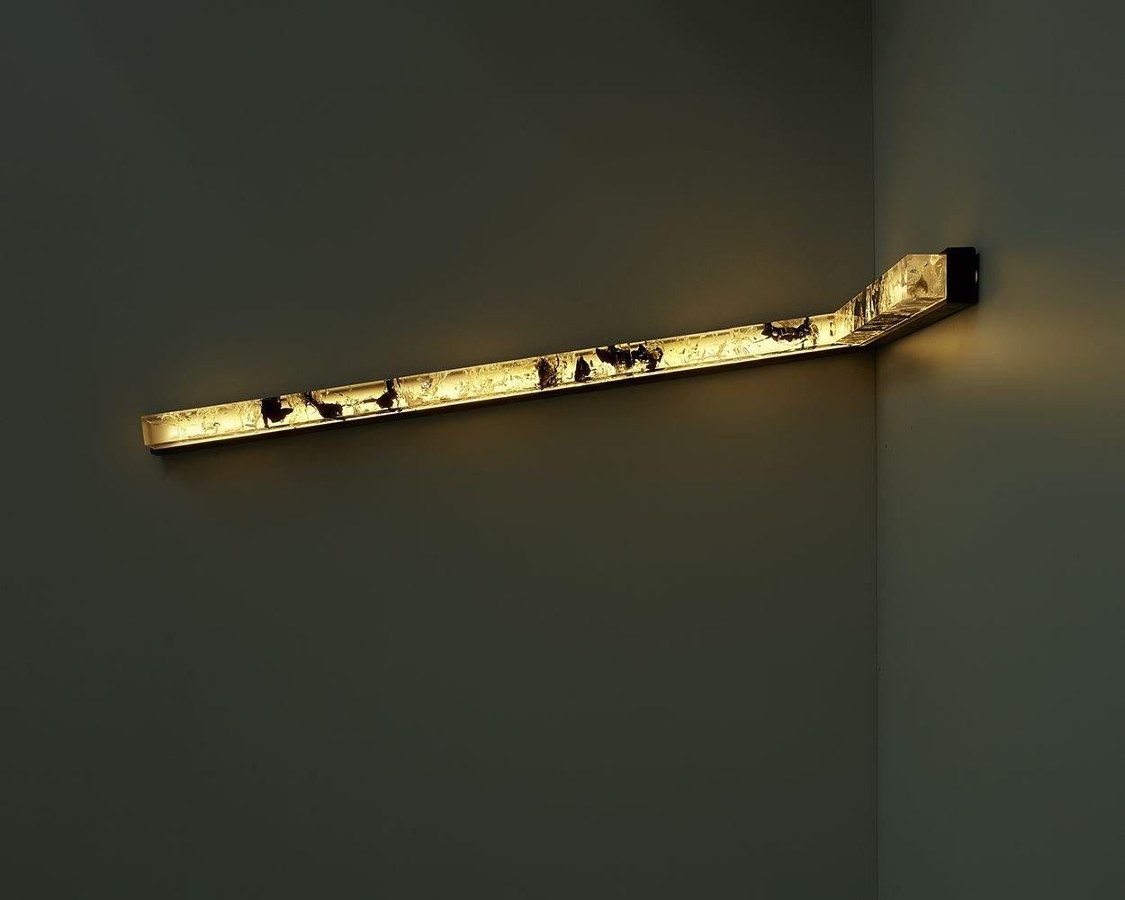 Síntesis V de Tom Price - Escultura mural e iluminación, LED, original, abstracto