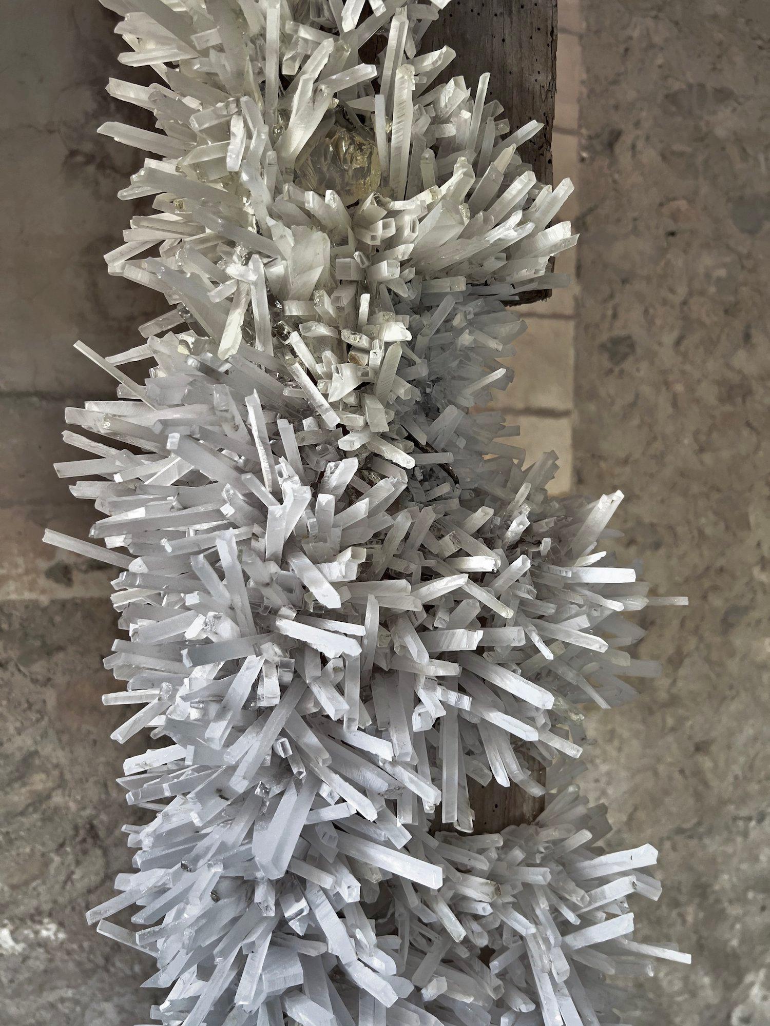 Viga 4 by Tom Price - Abstract sculpture, wood, resin, synthetic, mineral, life For Sale 4