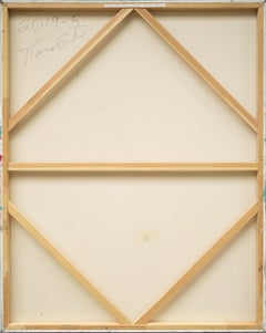 Abstract Blue and White