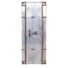 Tom Richards Trunk Secretary Cabinet Desk, Polished Aluminum, Timothy Oulton, UK