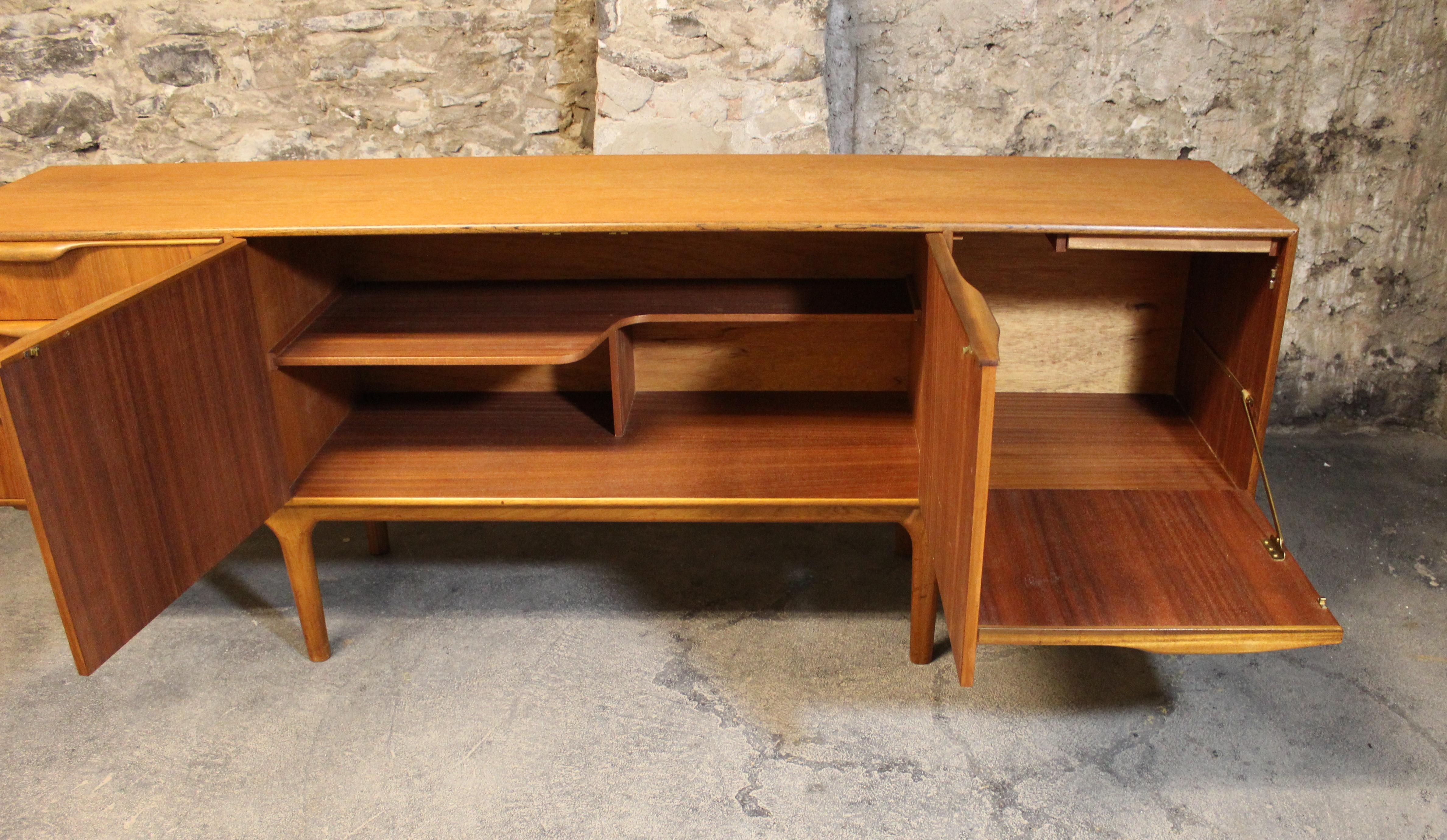 Tom Robertson for A.H. McIntosh Teak Mid-Century Modern Credenza 4