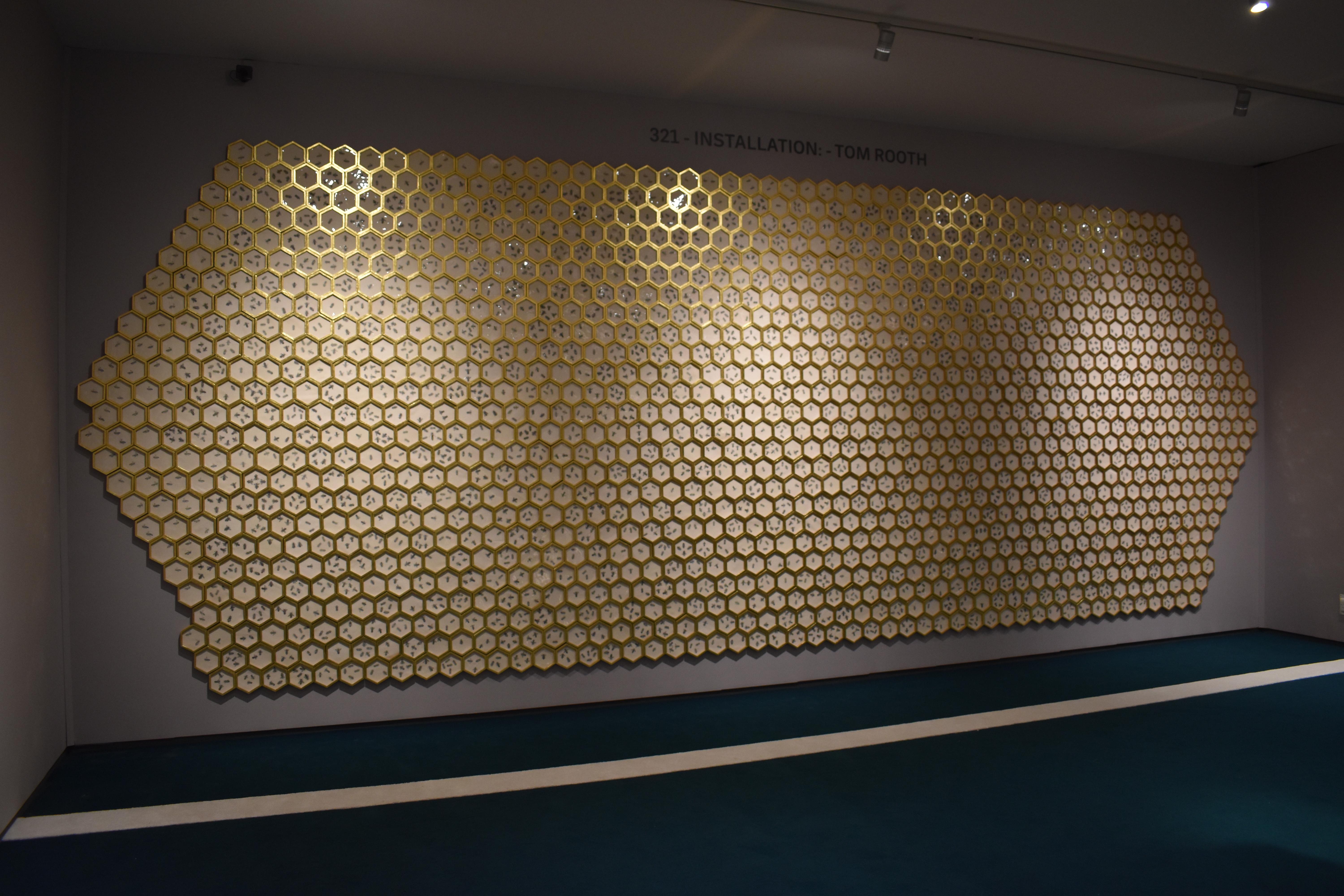 Honeycomb - Mixed Media Art by Tom Rooth