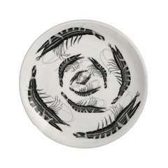 Plat Prawnography de Tom Rooth - Céramique artisanale