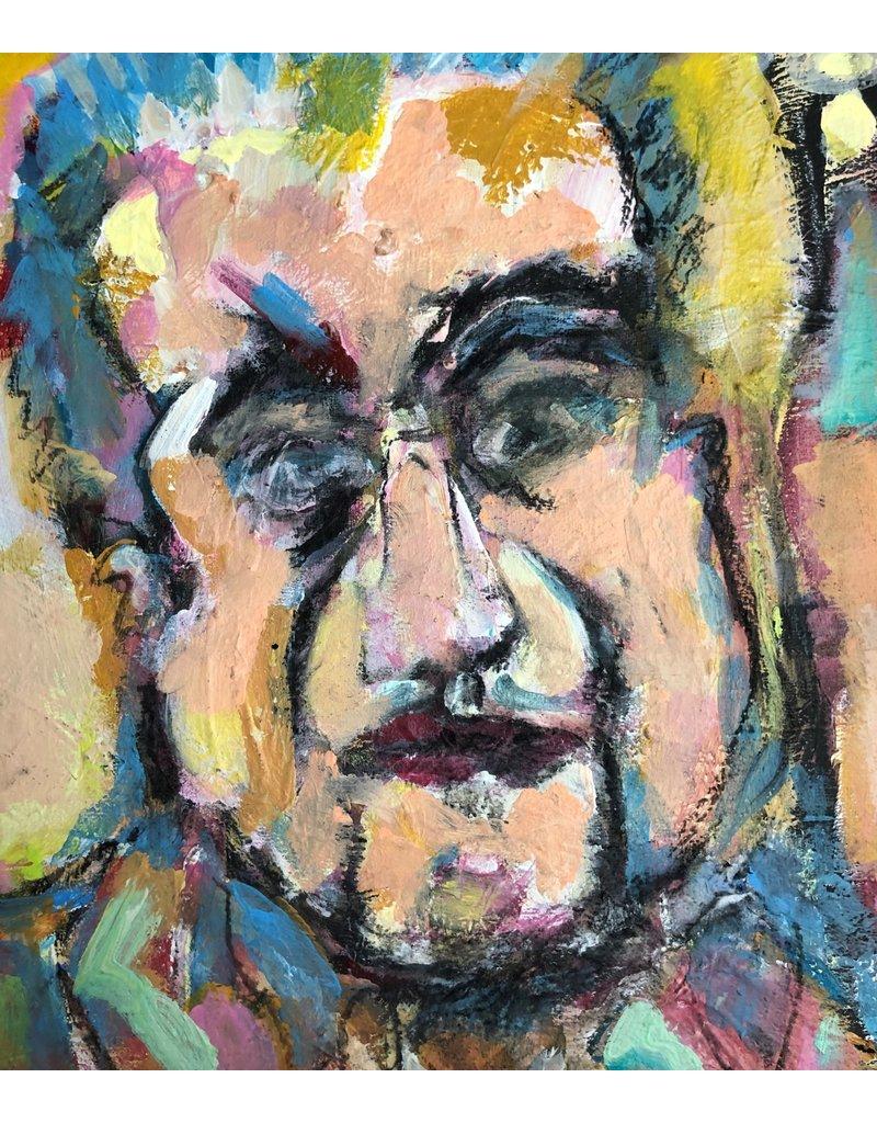 Tom Russell Figurative Painting - Francis Bacon (Original)