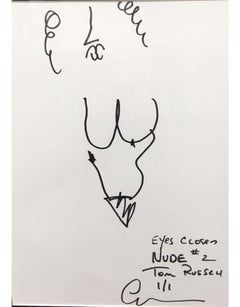 Nudo #2, Con gli occhi chiusi (Originale)