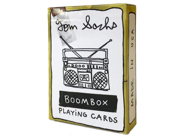 Tom Sachs 'Boombox' card deck For Sale at 1stDibs